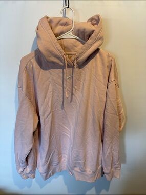 Nike Oversized Blush Pink Hoodie Size: L